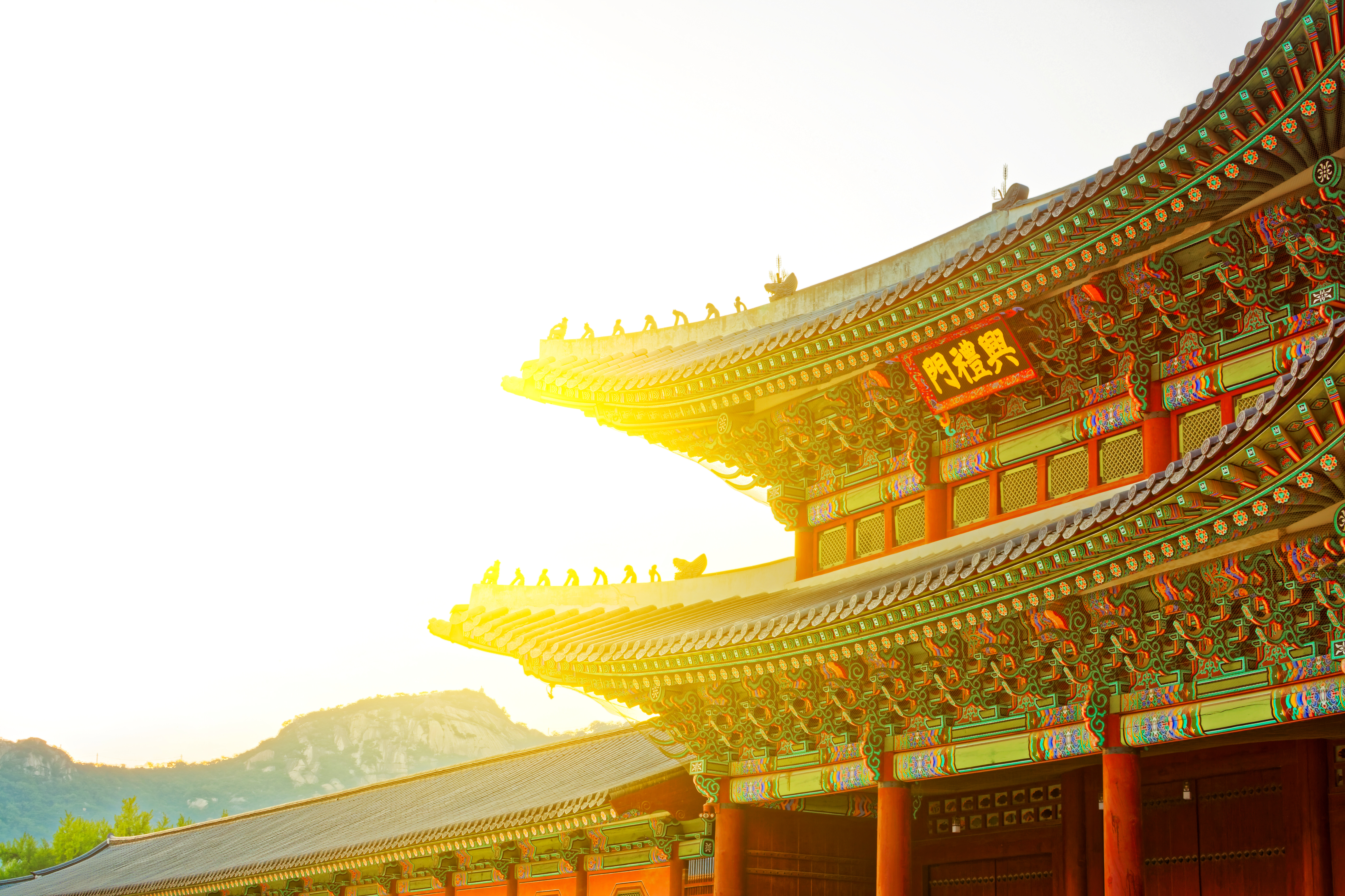 韩国景福宫韩服体验