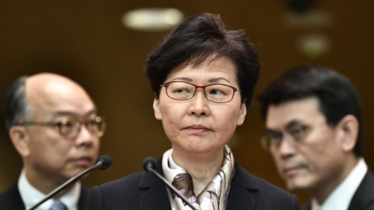 香港特首林郑月娥