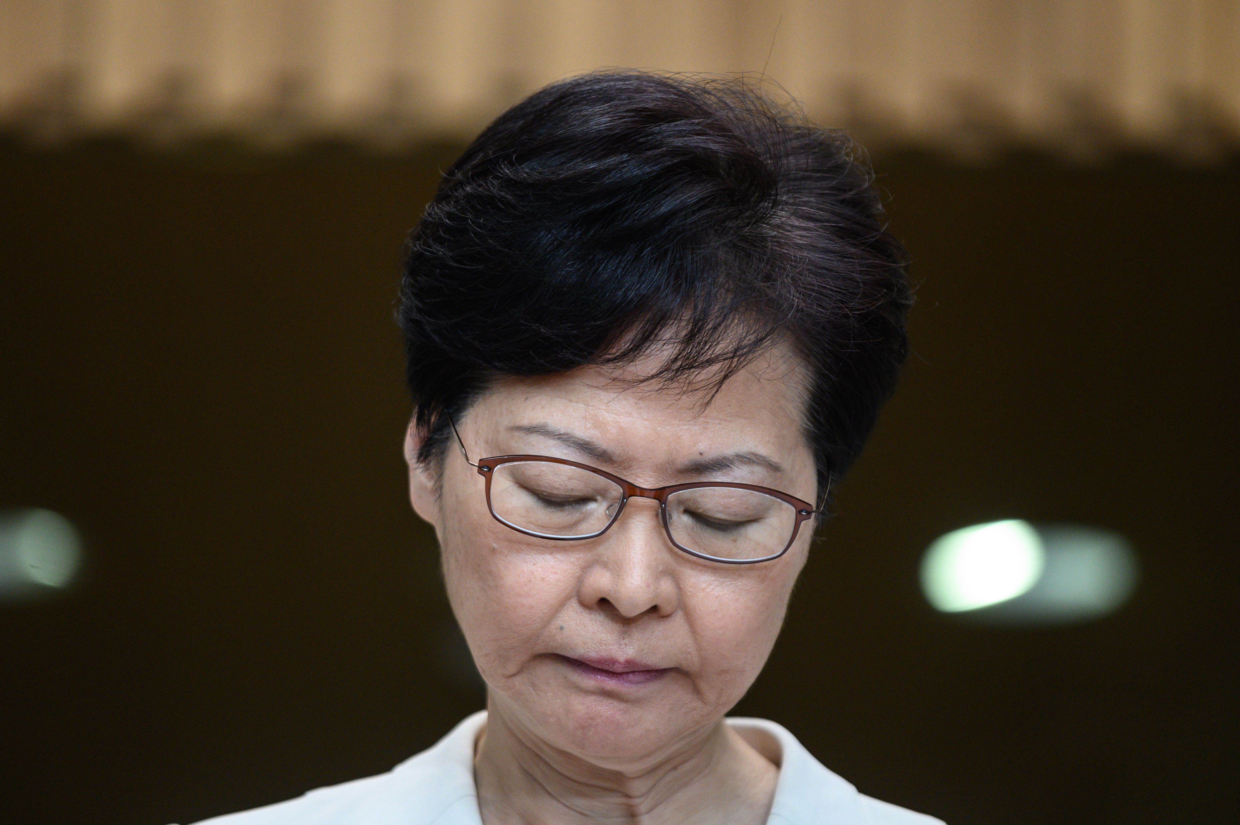 香港特首林郑月娥
