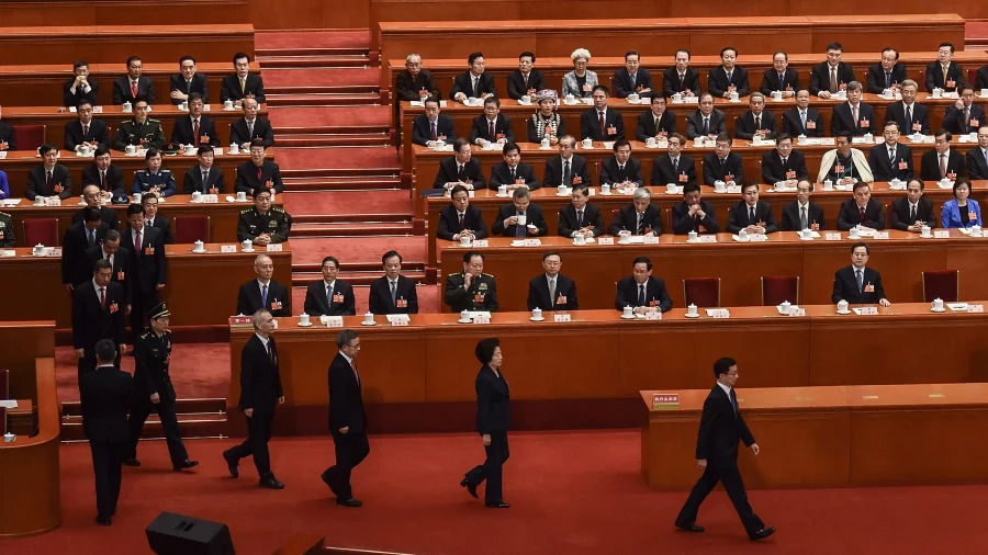 中共拟将先前延期的全国“两会”，选在4月底或5月初召开。（|图片来源:Etienne Oliveau/Getty Images）