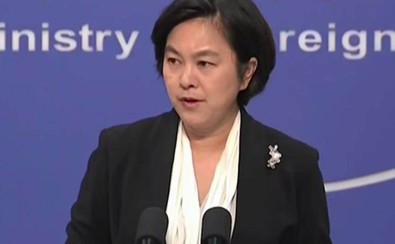 中国外交部新闻司司长兼发言人华春莹。