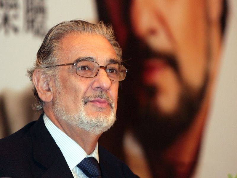 世界知名男高音多明哥（Placido Domingo）。(图片来源:中央社)