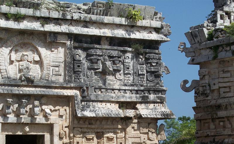 玛雅文化遗迹。