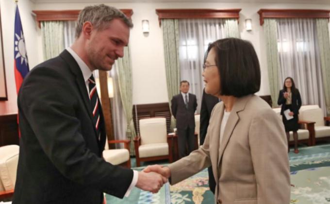 台湾与捷克签联合声明共同抗疫
