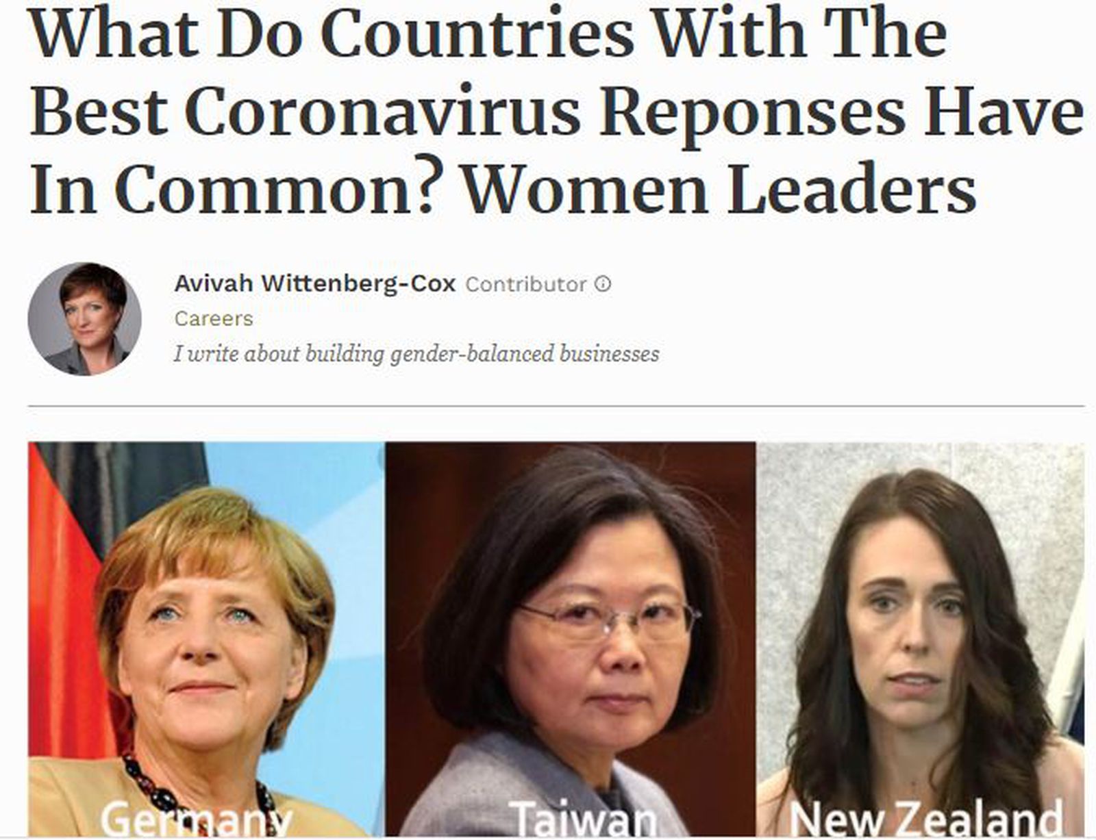 福布斯网站截图。