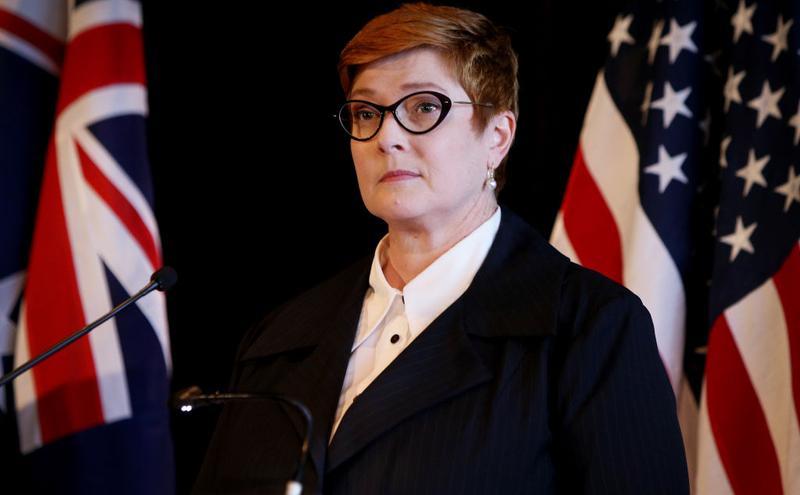澳洲外交部長Marise Payne