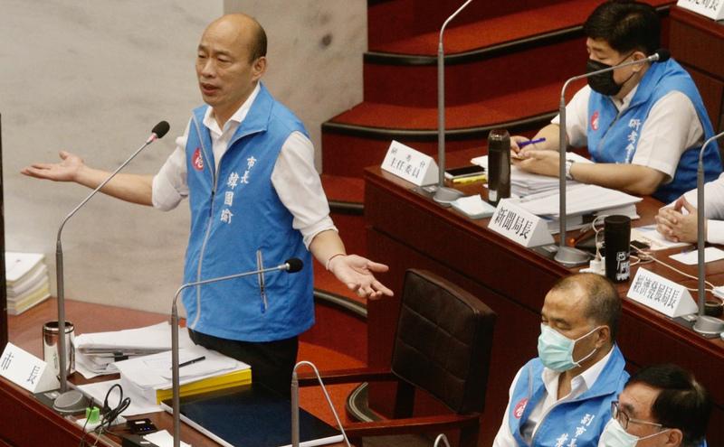 罢免投票倒数 韩国瑜议会施政报告备询