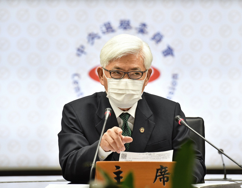 中选会主委李进勇（图片来源：中央社）