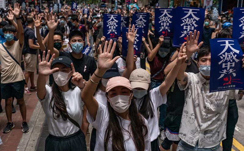 香港抗議國安法
