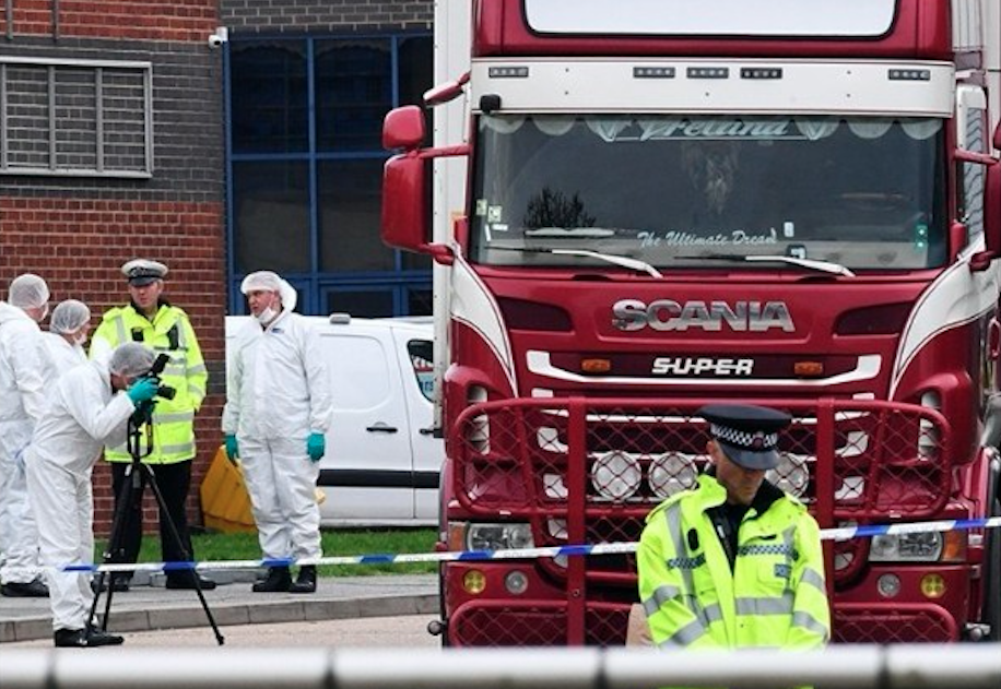 英货柜车藏尸案　再有26人在布鲁塞尔及巴黎落网