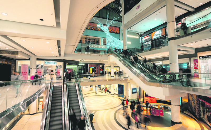 大型购物商场重开 客流稳步回升