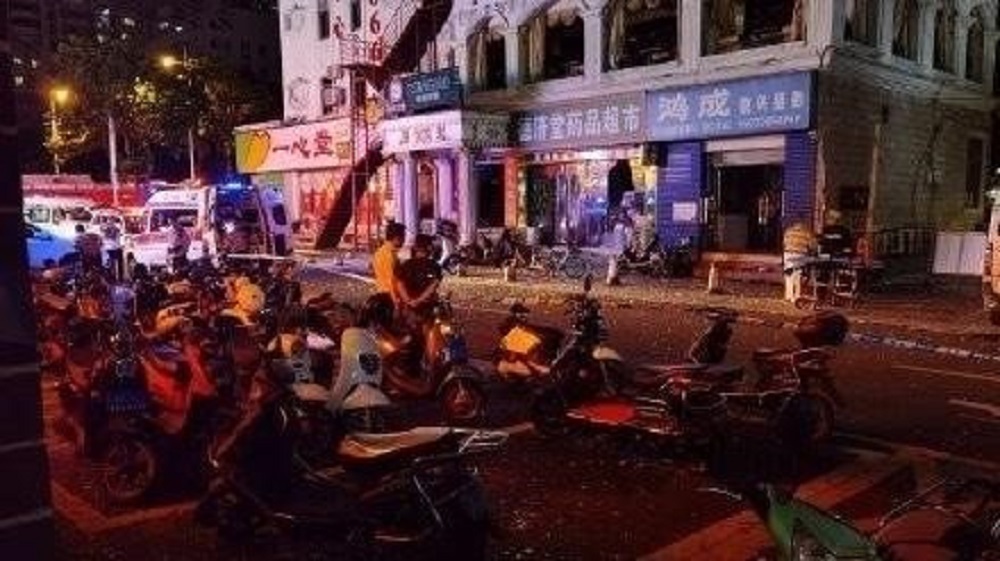 海南“快乐之星”卡拉OK发生爆炸事件
