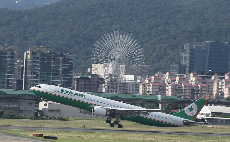 台湾长荣航空班机（图片来源：中央社）