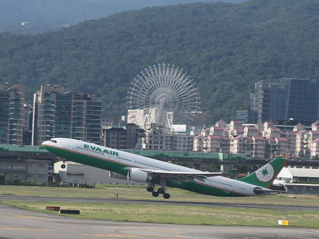 台湾长荣航空班机（图片来源：中央社）