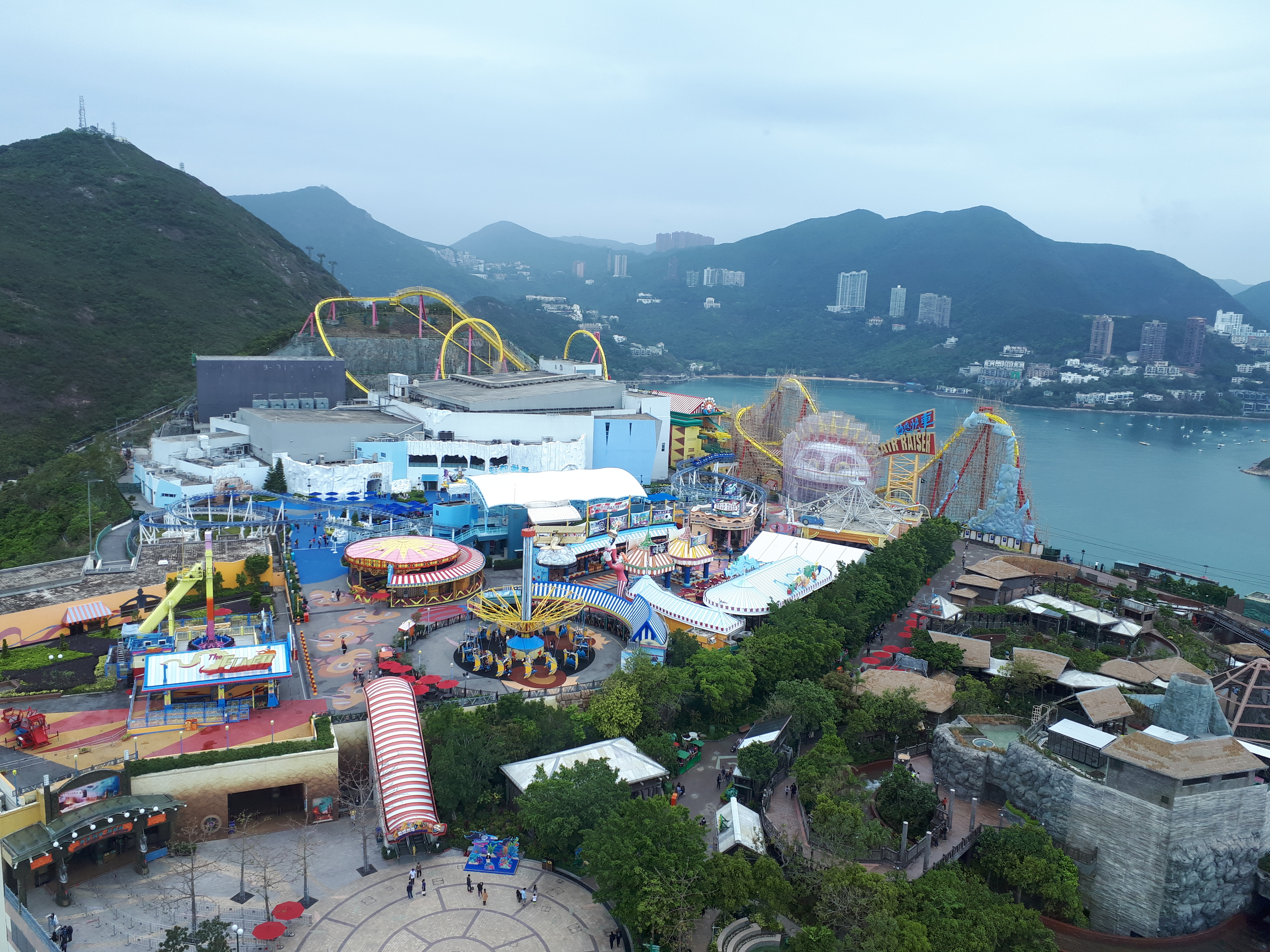 香港海洋公园。