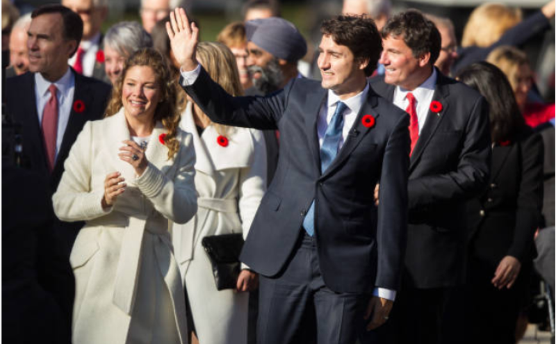 加拿大总理特鲁多夫妇