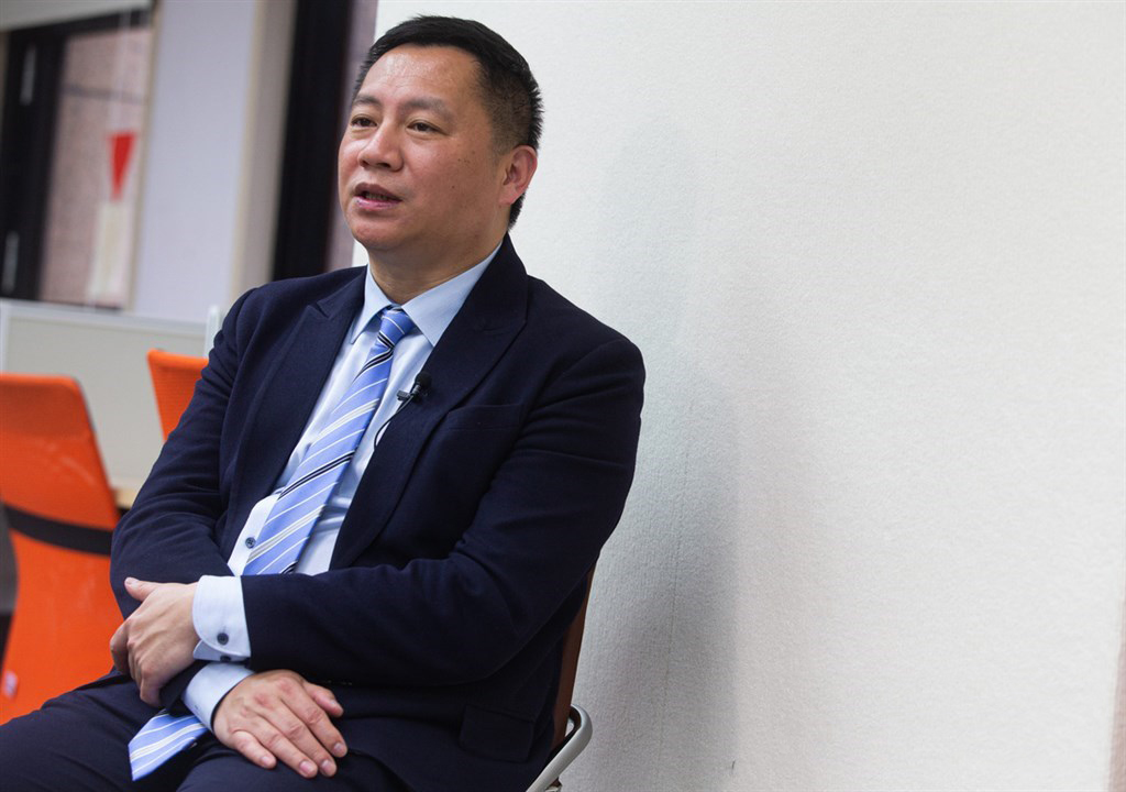 中国八九学运领袖王丹（ 图片来源：中央社）