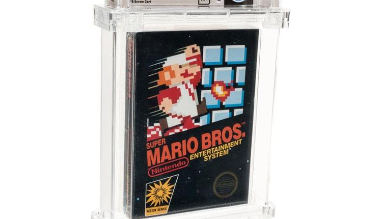 1985年版“超级马里奥兄弟”游戏卡匣