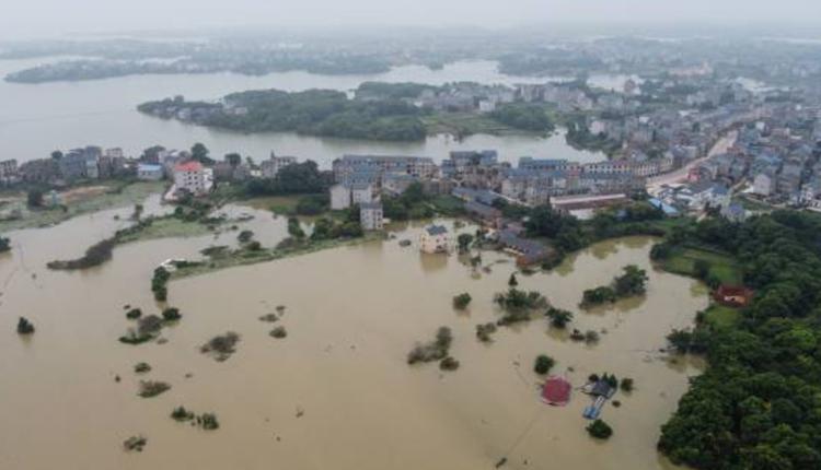 「長江2020年第2號洪水」在上游形成