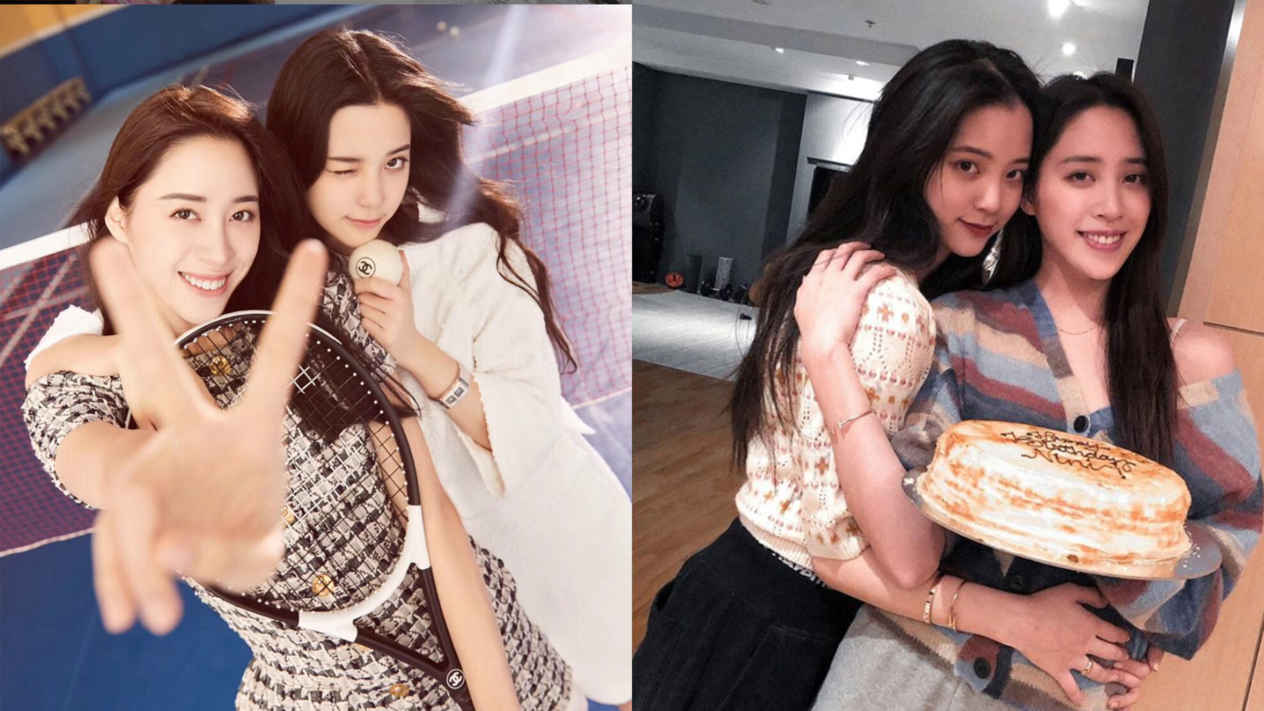 欧阳娜娜于姐姐欧阳妮妮