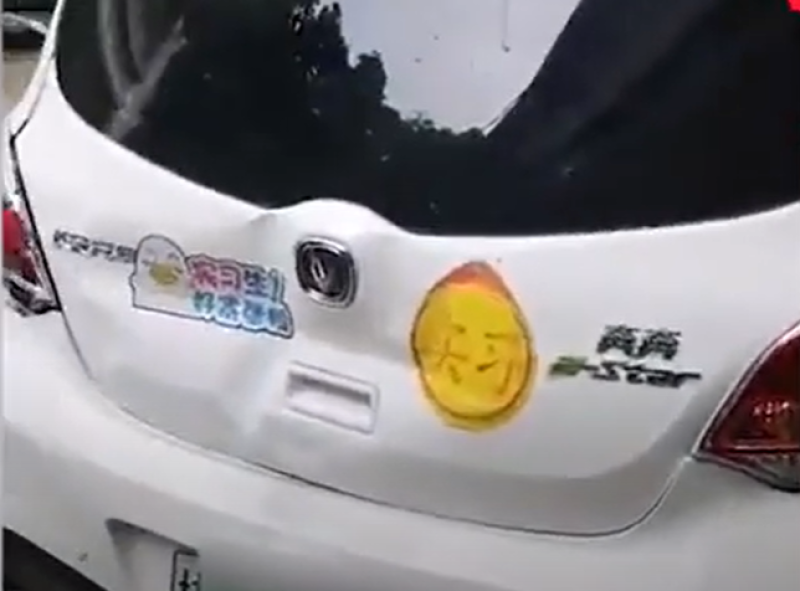 廣西一位母親倒車壓死8歲兒子