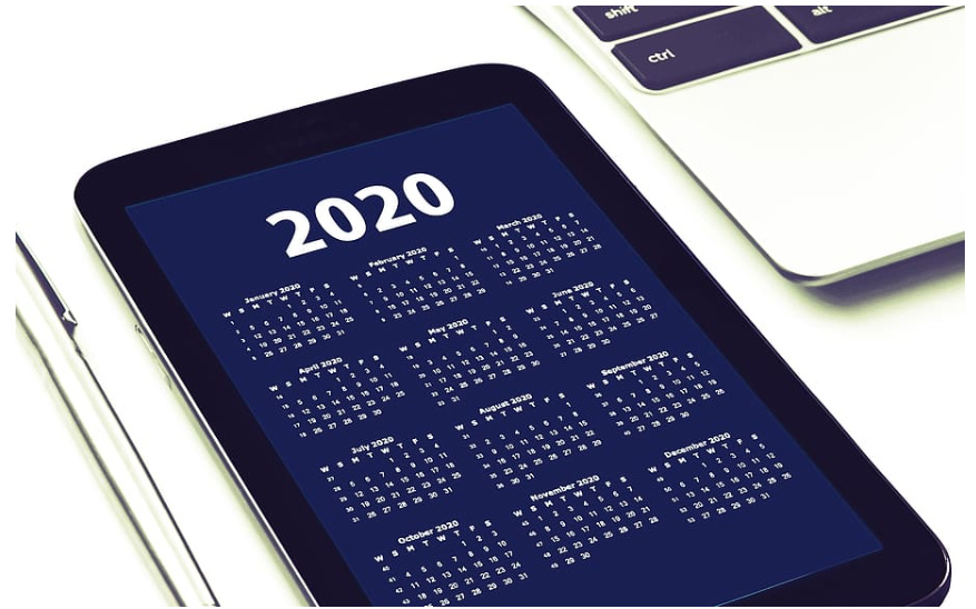 2020日历 计划