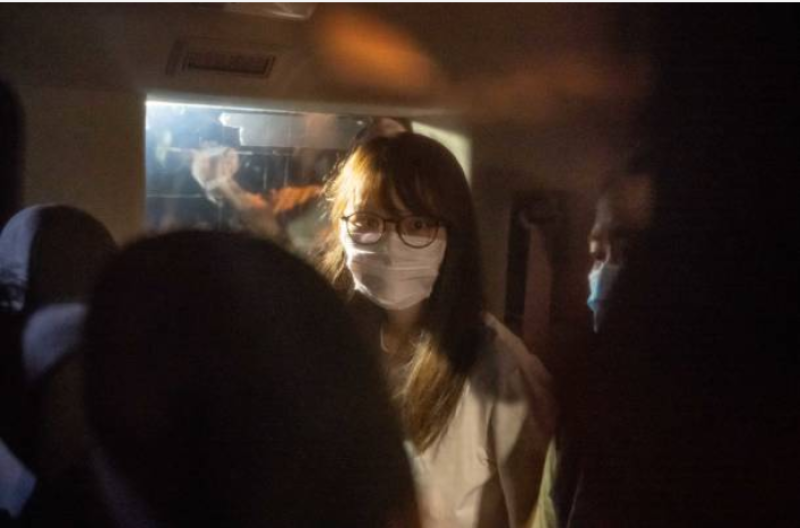 前香港众志核心成员周庭被捕