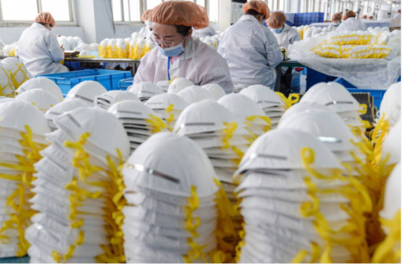中国制造的口罩