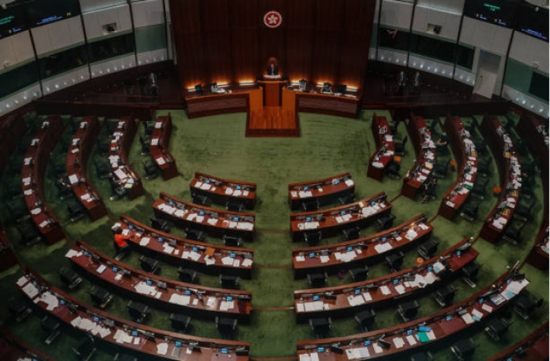 香港立法会举行会议