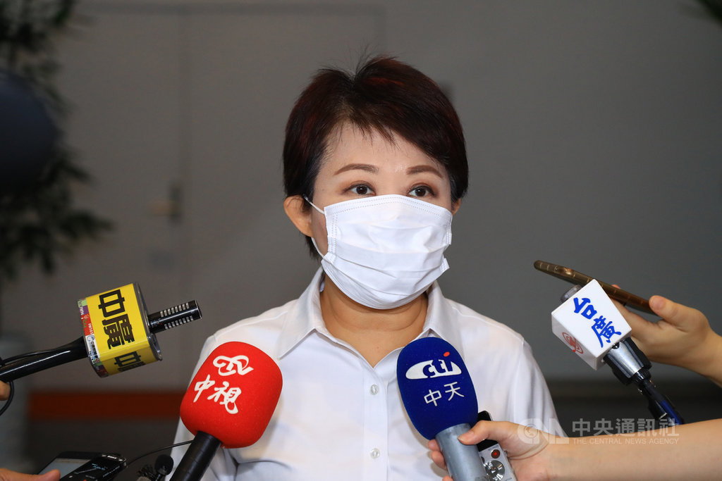 台中市长卢秀燕（图片来源：中央社）