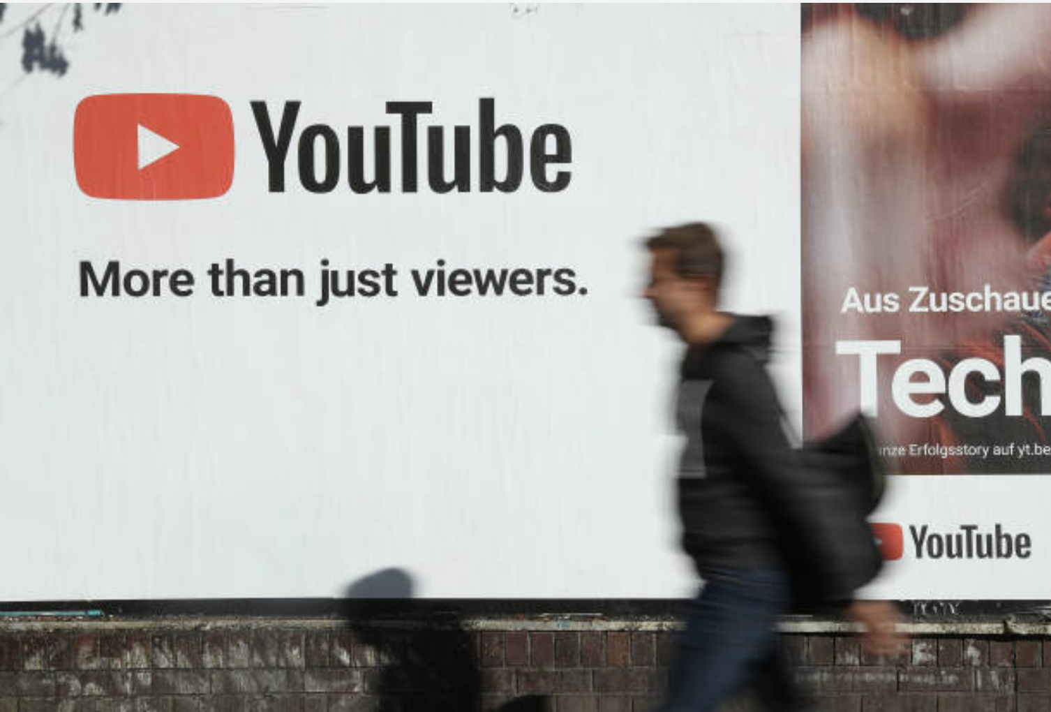YouTube（图片来源：Sean Gallup/Getty Images）