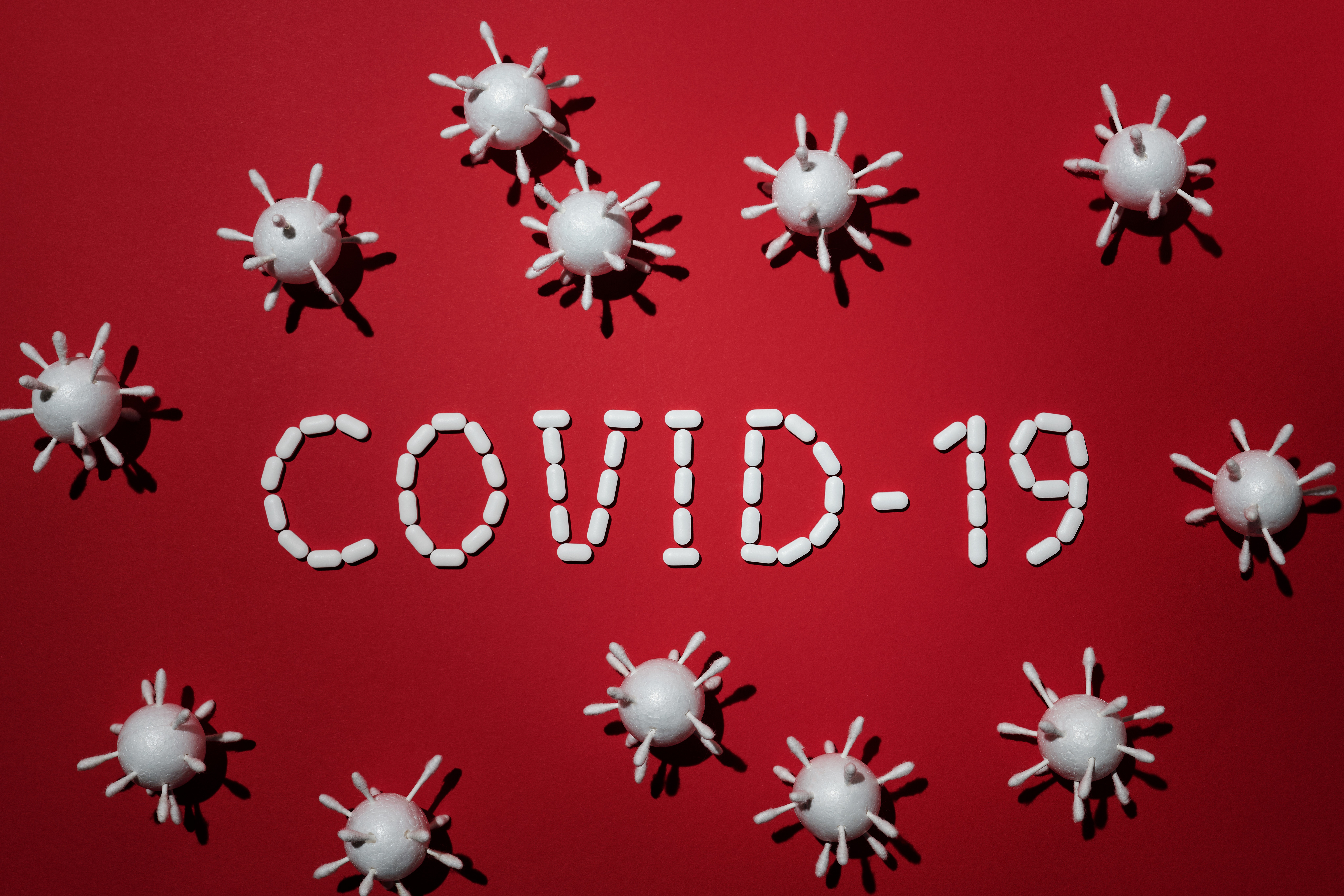 COVID-19示意图（图片来源：Edward Jenner，Pexels）