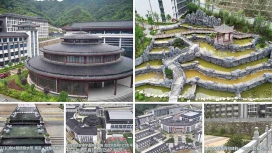 陕西穷县砸30亿盖中学被查