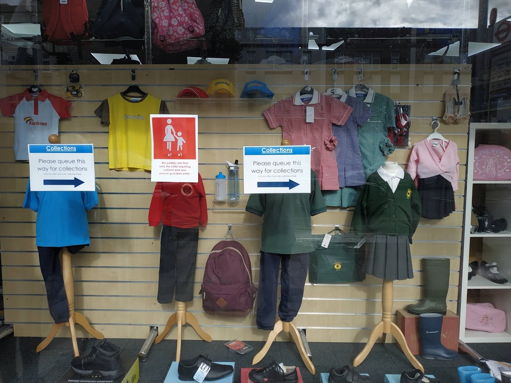 英國,倫敦,校服,專賣店