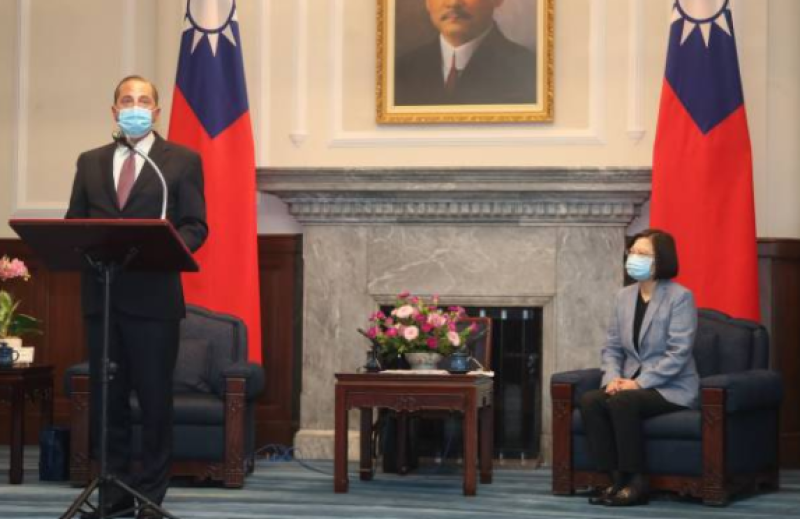 美国卫生部长阿扎尔访台被认为意义重大