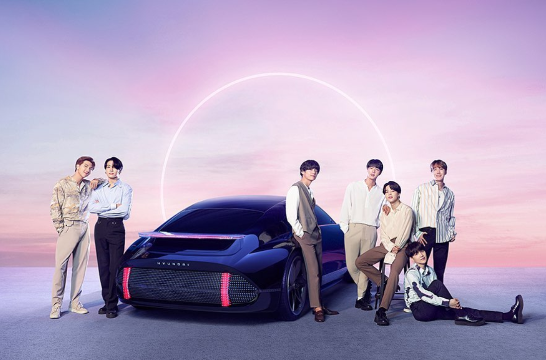现代汽车携手BTS防弹少年团 打造IONIQ主题单曲