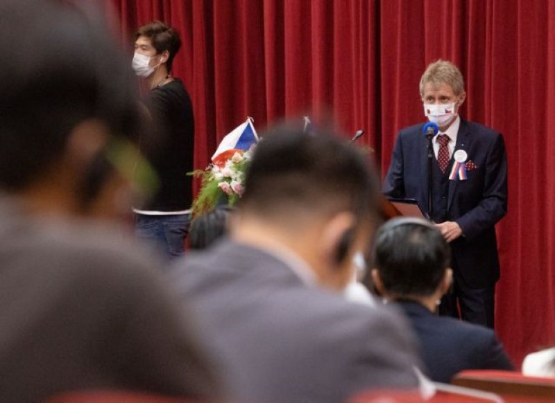 捷克参议院议长维特齐（Miloš Vystrčil）