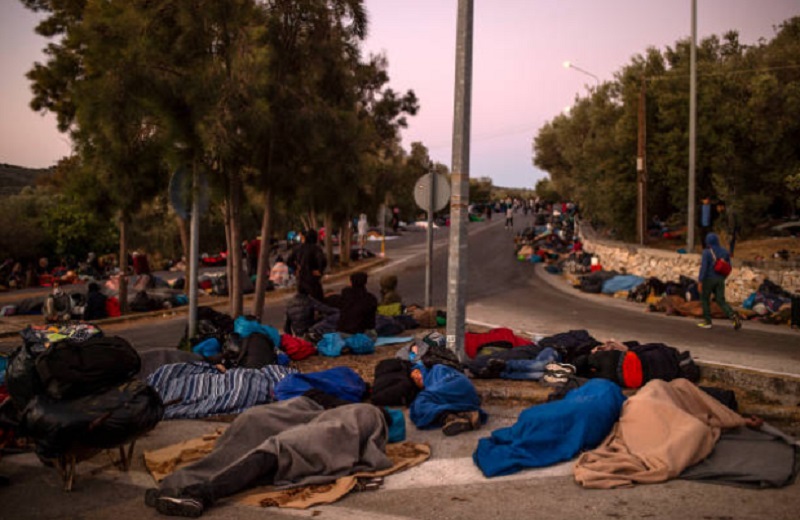 摩利亚（Moria）难民营