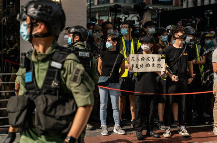 美升级对香港的旅游警示