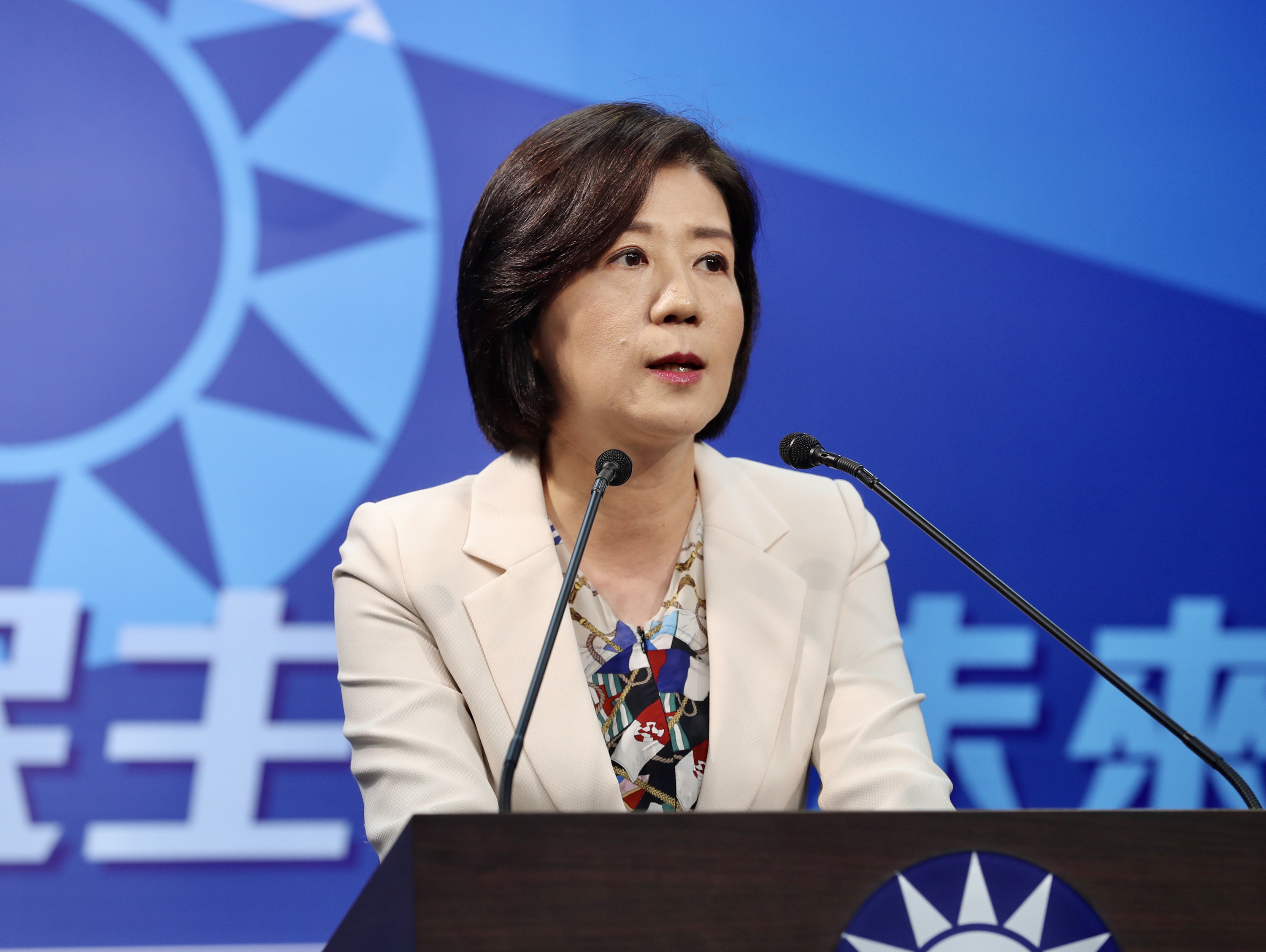 国民党文传会主委王育敏