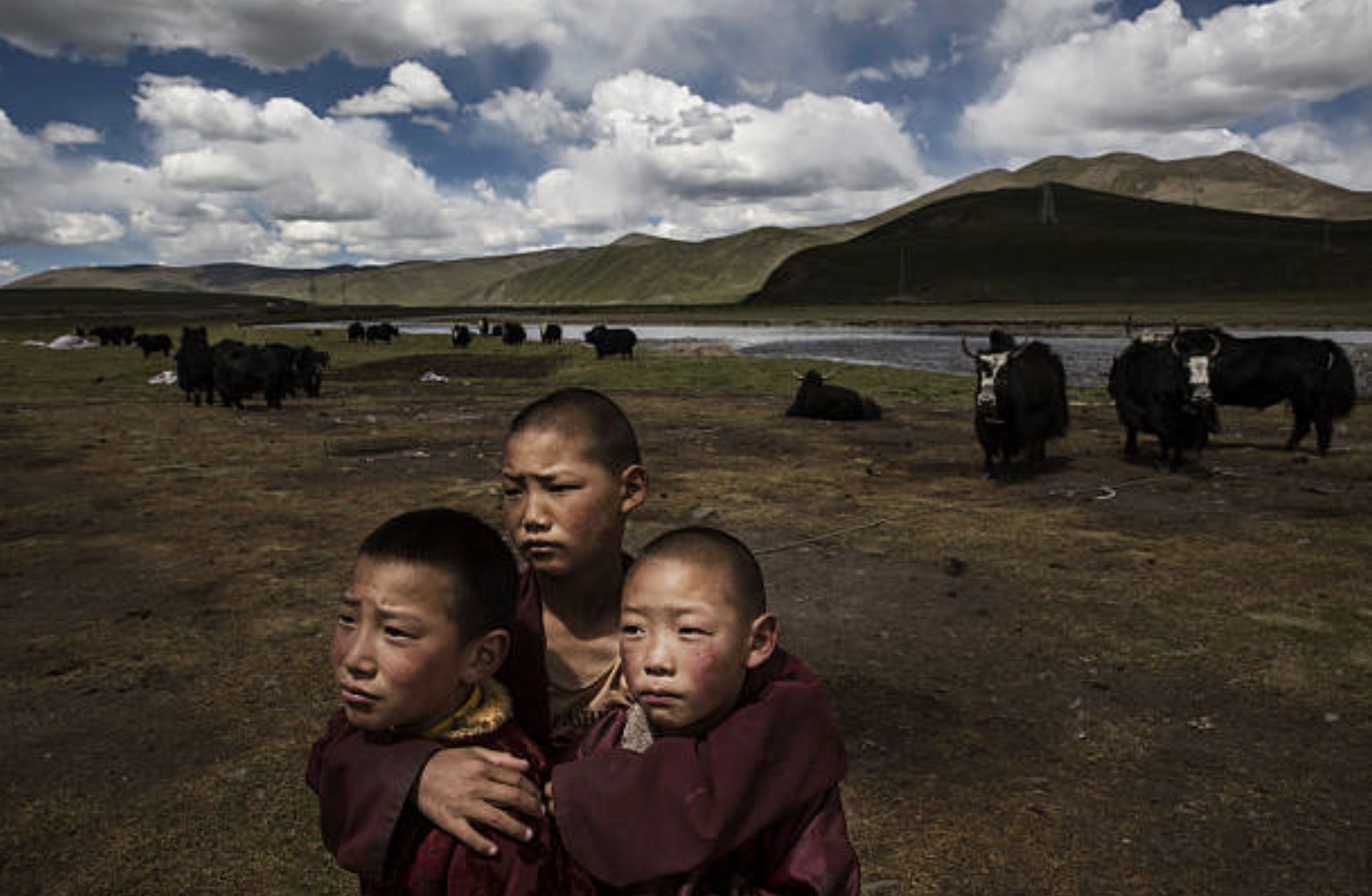 西藏的人民（图片来源：Kevin Frayer/Getty Images）