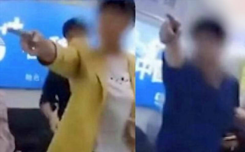 湖南岳阳副局长夫妻二人大闹营业厅