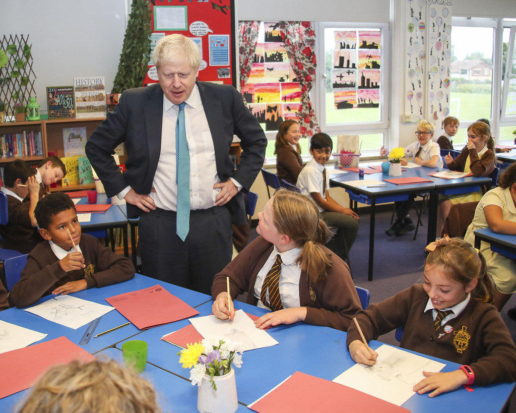 英國首相,約翰遜,Boris Johnson,學校