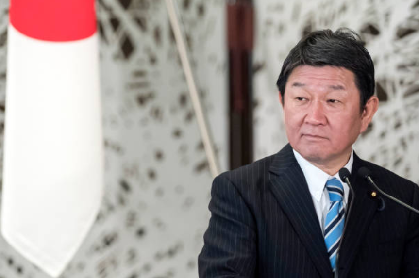 日本外相茂木敏充（Toshimitsu Motegi）