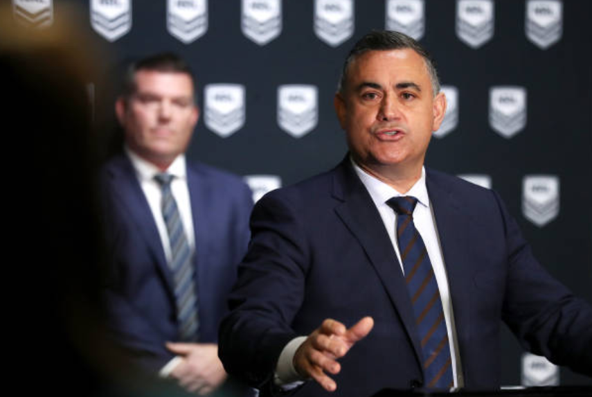 新州副州长、国家党（NSW Nationals）领袖John Barilaro