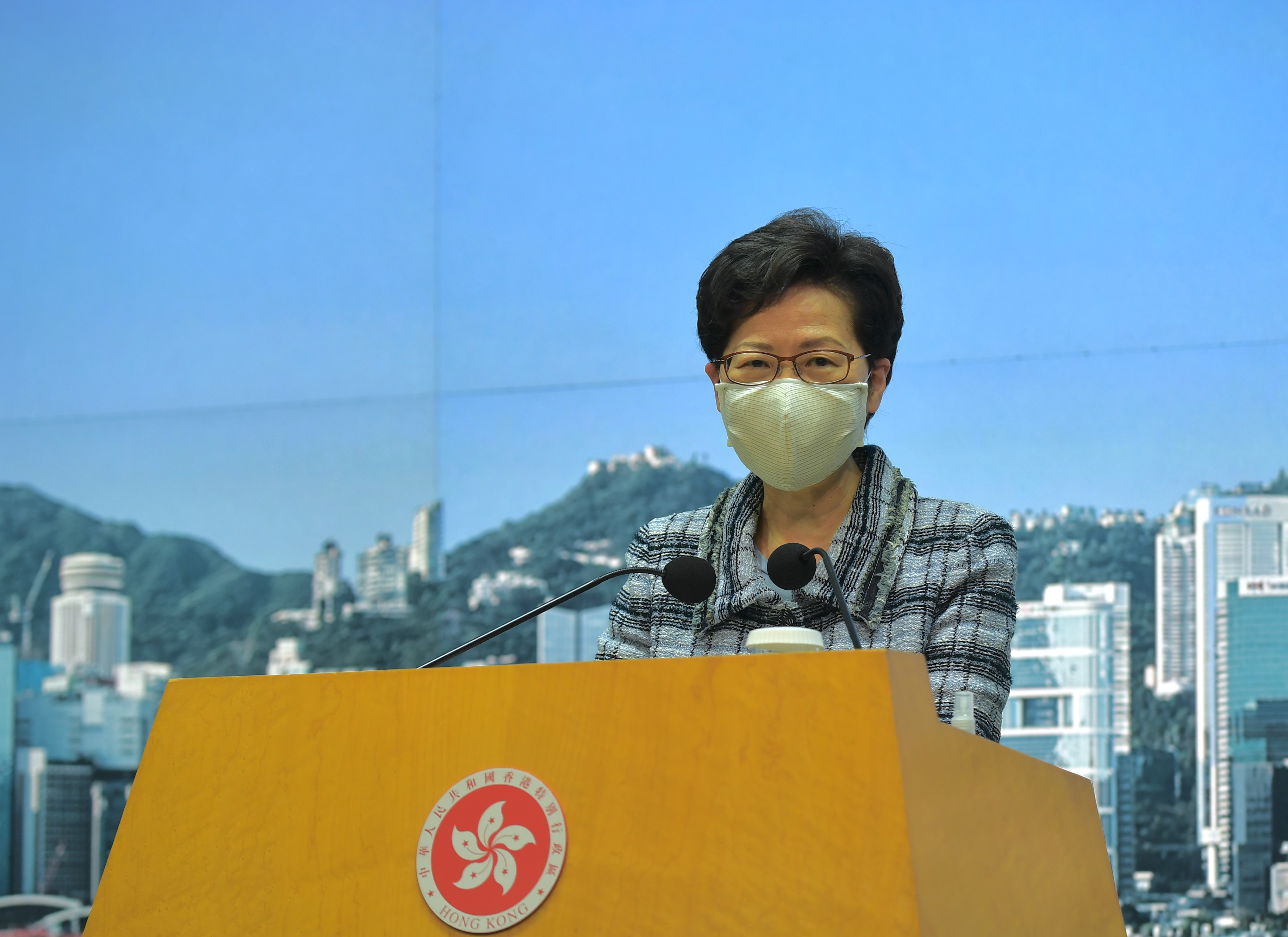 香港特首林郑月娥