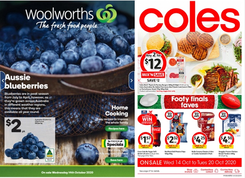 Coles、Woolworth本周半价商品