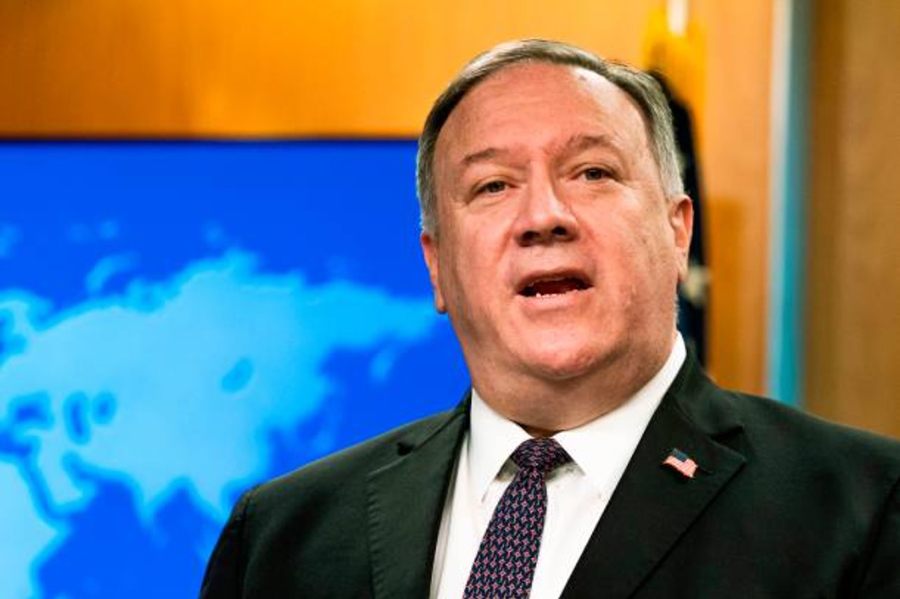 美国国务卿蓬佩奥（Mike Pompeo）