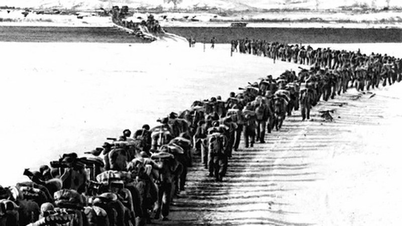 中国人民志愿军”1950年10月入朝参战（Public Domain）