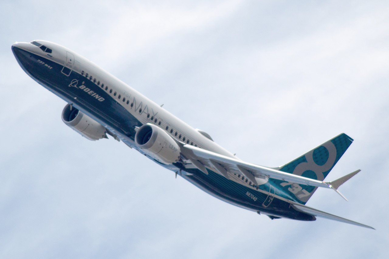 美国波音737 MAX客机